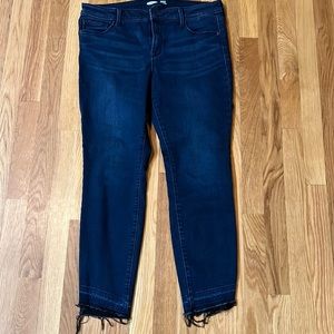 Stay warm fleece lined jeans.